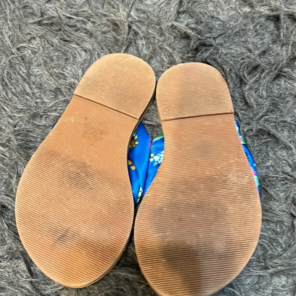 Girls flip flops , sandals, Matilda Jane Clothing brand, size 11.5